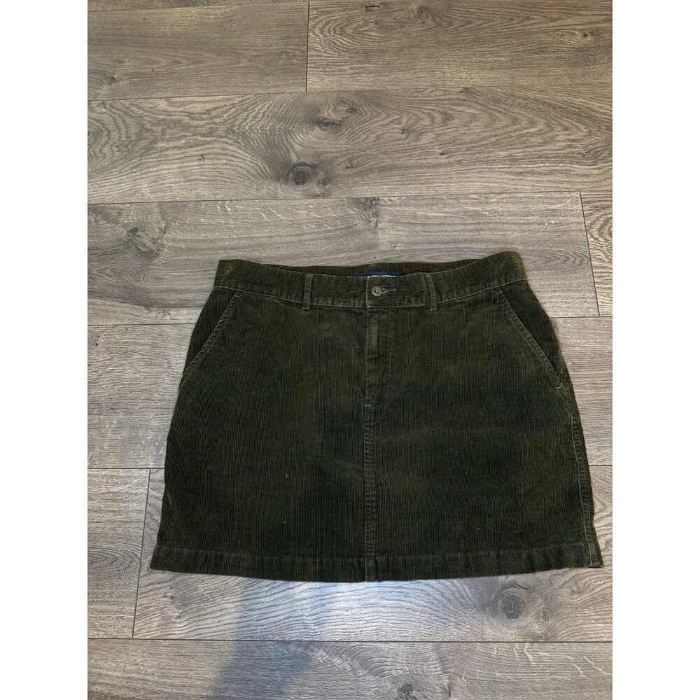 Ralph Lauren SPORTS Corduroy Skirt Size 6   DARK TAN